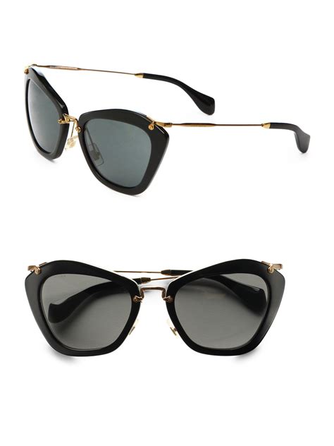 miu miu noir sunglasses buy online|Miu Miu sunglasses price.